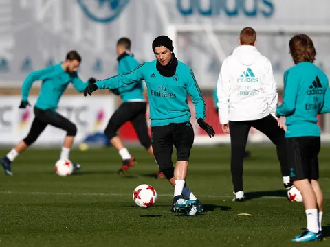 Không khí u ám bao trùm buổi tập của Real Madrid