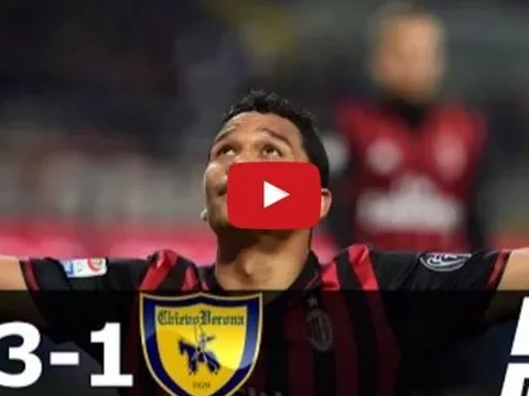 AC Milan 3-1 Chievo (vòng 27 Serie A)