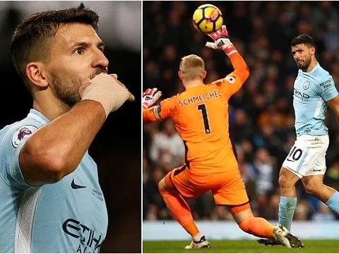 Aguero lập poker, De Bruyne hat-trick kiến tạo, Man City diệt gọn "Bầy cáo"