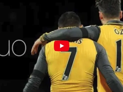 Alexis Sanchez và Mesut Ozil, bộ đôi hoàn hảo của Pháo thủ