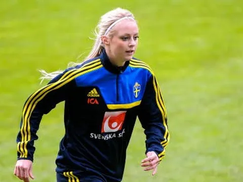 Amanda Ilestedt - Thiên thần tóc vàng của đội tuyển Thụy Điển