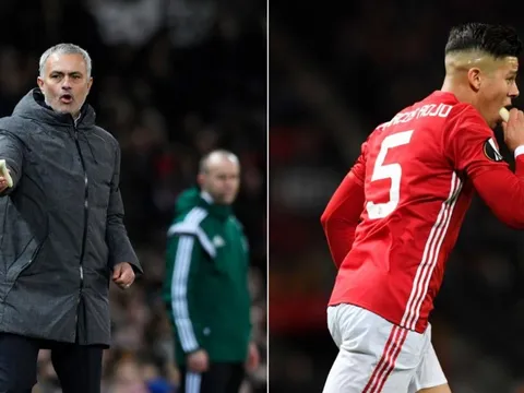 Ăn chuối, Marcos Rojo bị UEFA 'sờ gáy'