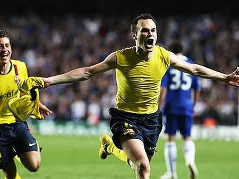 Andres Iniesta và cú sút phá hỏng giấc mơ của Chelsea