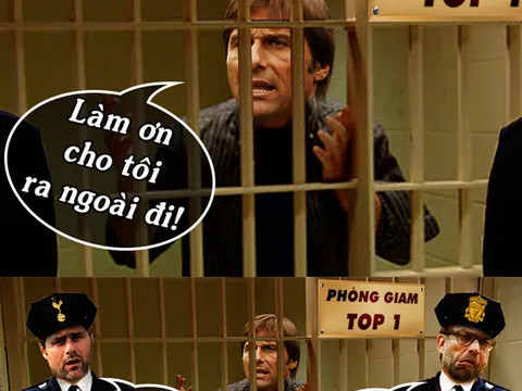 Ảnh chế: LORD Bendtner thách thức Ngũ Hổ Môn; Sát thủ ‘Cái búa’ một mình một trại