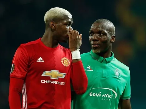 Anh em Pogba bất ngờ hứng "gạch đá" từ huyền thoại Man Utd