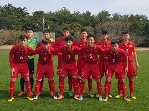 Thua U16 Indonesia, U16 Việt Nam về nhì ở giải giao hữu tại Nhật Bản