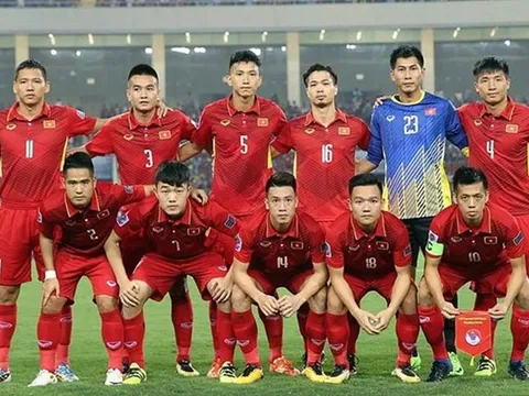 BXH FIFA tháng 01/2018: ĐT Việt Nam vẫn bá chủ Đông Nam Á