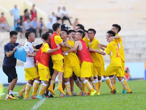 VCK U19 Quốc gia 2017: Hà Nội ngược dòng ấn tượng, SLNA thắng nhẹ