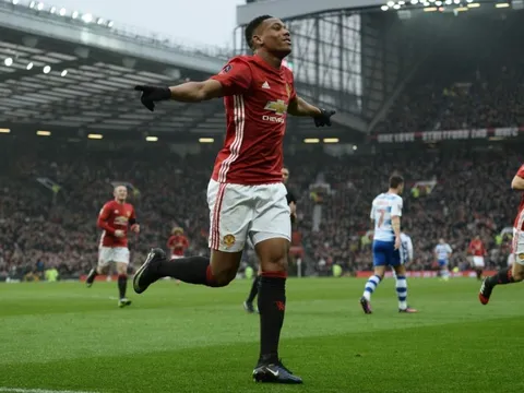 Anthony Martial chơi cực hay trận đấu vs Reading