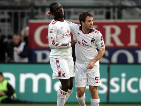 Antonio Cassano khi còn khoác áo AC Milan