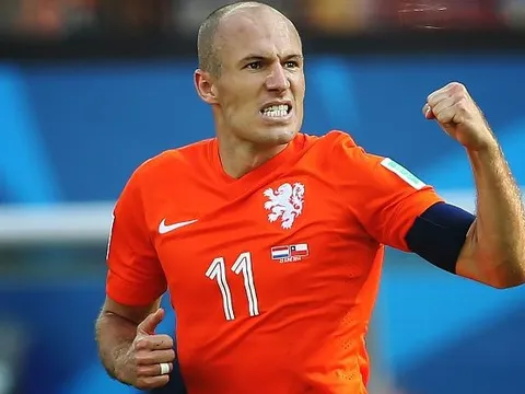 Arjen Robben một thời tung hoành tại ĐT Hà Lan