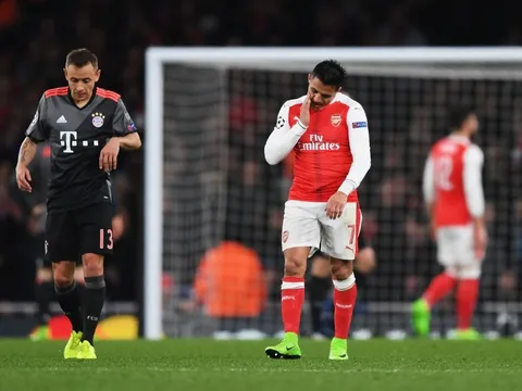 Arsenal lại 'đâm đầu' vào Bayern Munich