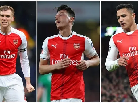 Arsenal sắp mất nguyên đội hình vào năm tới