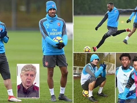 Aubameyang cho đồng đội hít khói, sẵn sàng tạo nên bộ tứ L-M-A-O
