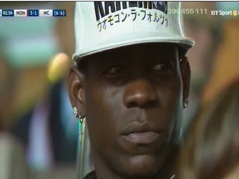 Balotelli đầy tâm trạng chứng kiến thất bại của Man City