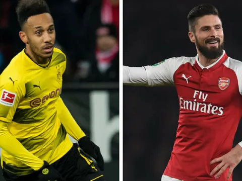 Bán Giroud, mua Aubameyang là bước lùi của Arsenal