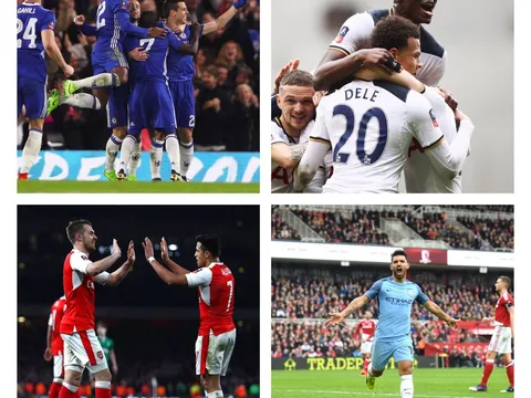 Bán kết FA Cup: Đủ mặt anh hào