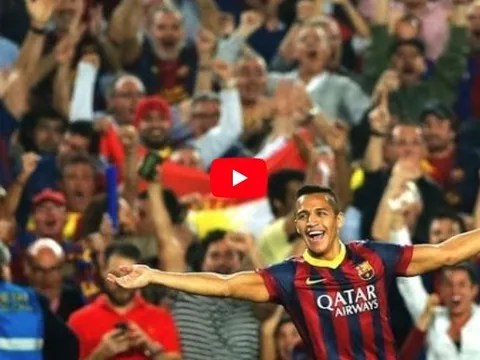 Bàn thắng đẹp nhất của Alexis Sanchez trong màu áo Barcelona