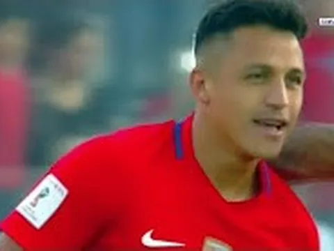 Bàn thắng tuyệt đẹp của Sanchez (vs Venezuela)
