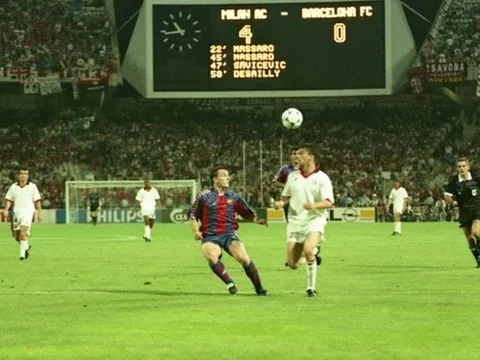 Bao nhiêu lần Barcelona nhận 4 bàn thua tại Champions League?