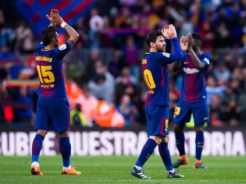 Barca cần thêm 25 điểm nữa để vô địch Liga