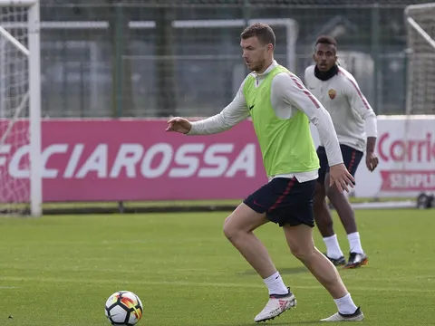 Barca không thể khiến Dzeko lo sợ