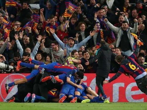 Chỉ có Barca mới tạo được kỳ tích