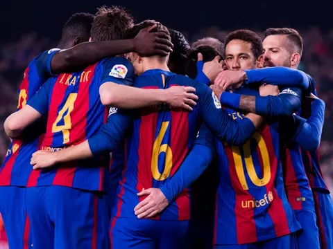 Barcelona làm điều chưa từng có ở La Liga