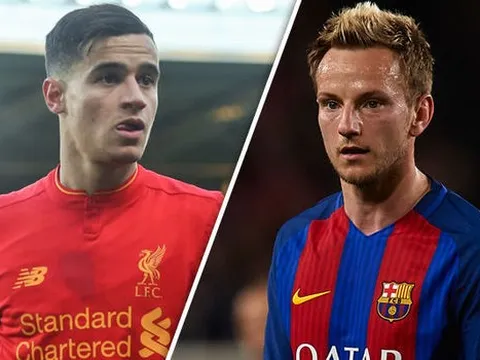 Barcelona sẵn sàng gán thêm Rakitic để đổi lấy Coutinho
