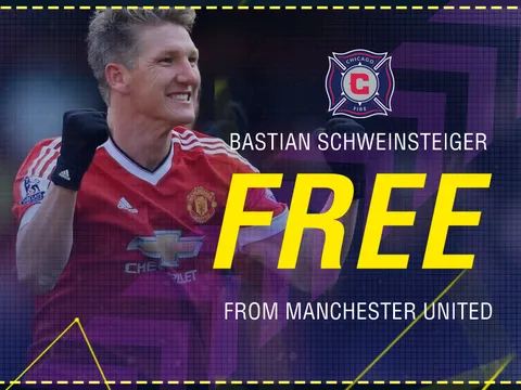 CHÍNH THỨC: Schweinsteiger chia tay Man United