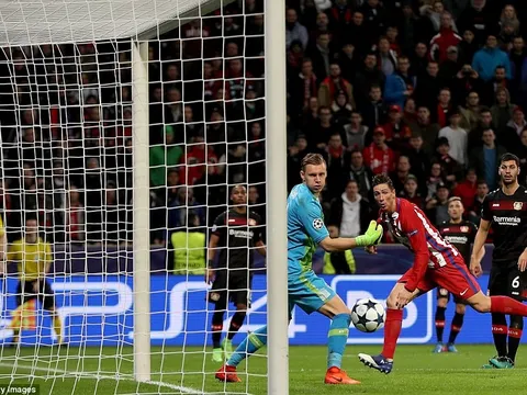 Bayer Leverkusen 2-4 Atletico Madrid (Vòng 16 đội Champions League)