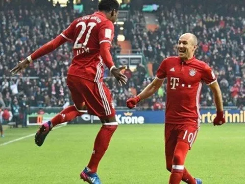 Bayern khiến người hâm mộ lo lắng trước trận "đại chiến" Arsenal