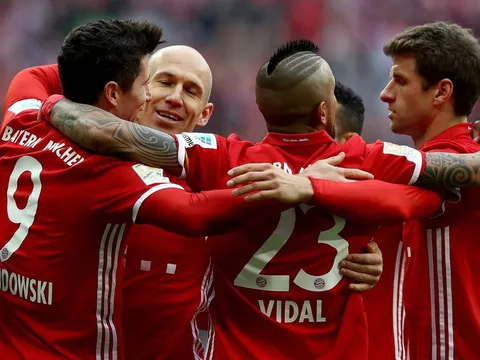 Bayern Munich 3-0 Frankfurt (Vòng 24 Bundesliga)
