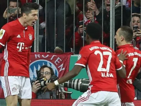 Bayern Munich 3-0 Schalke (Tứ kết Cúp quốc gia Đức)