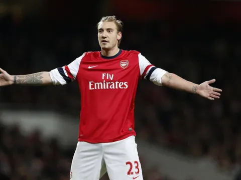Bendtner và 45 bàn thắng trong màu áo Arsenal