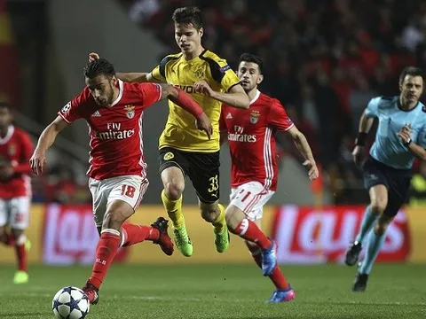 Benfica 1-0 Dortmund (Vòng 16 đội Champions League)