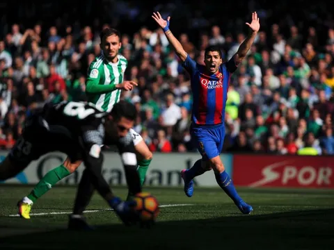 Bị xử ép, Barca chia điểm cay đắng trước Betis