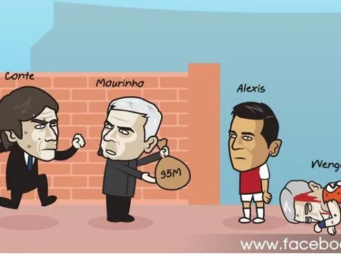 Biếm họa Premier League loạn vì Sanchez