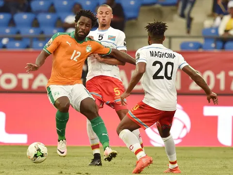 Bờ Biển Ngà 2-2 Congo (African Nations Cup 2017)