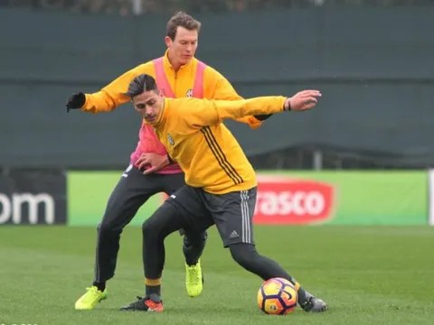 Bỏ chiến thuật, sao Juventus tập trung luyện đấu tay đôi