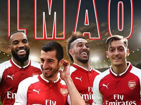 Bộ tứ L.M.A.O khiến Arsenal trở nên đáng sợ