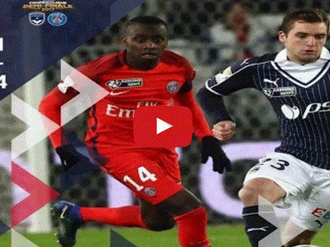 Bordeaux 1-4 PSG (bán kết cúp Liên đoàn Pháp)
