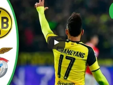 Borussia Dortmund 4-0 Benfica (lượt về vòng 16 đội Champions League)