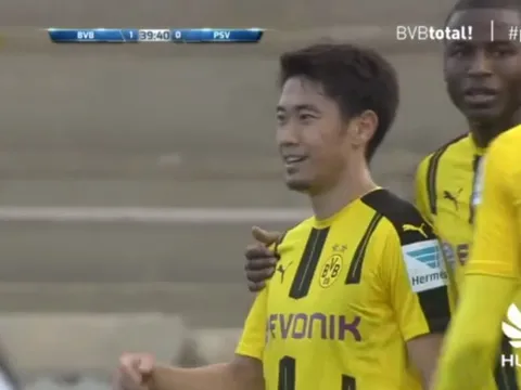 Borussia Dortmund vs PSV (giao hữu Đông 2017)
