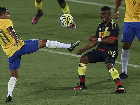 Brazil 1-0 Colombia: Hấp dẫn nhưng khan hiếm bàn thắng