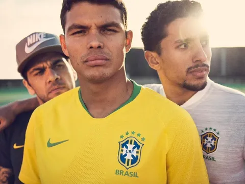 Brazil tung áo đấu đẹp như mơ cho World Cup 2018