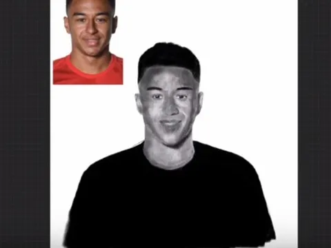 Bức họa đẹp như thật dành cho Jesse Lingard