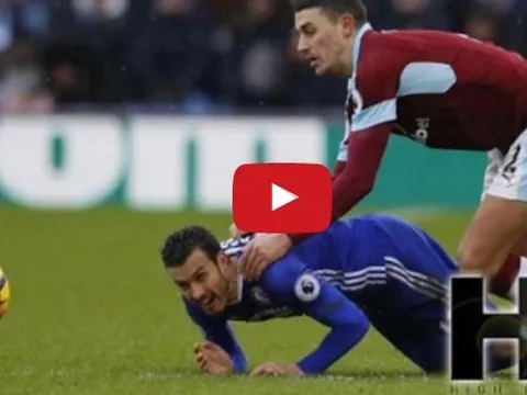 Burnley 1-1 Chelsea (vòng 25 Ngoại hạng Anh)
