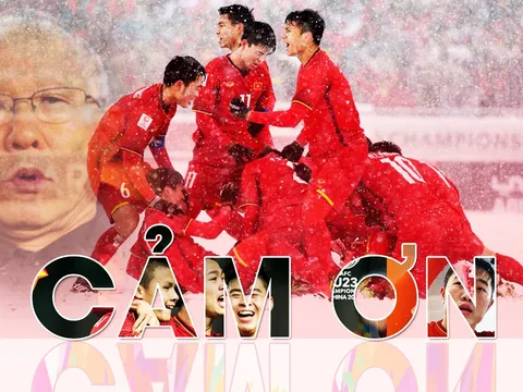 Cảm ơn U23 Việt Nam! Những ngày tháng Giêng thật đẹp!