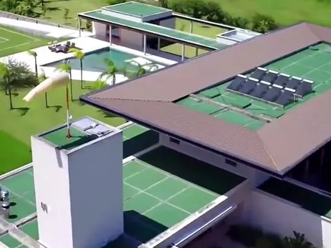 Cận cảnh biệt thự nghỉ dưỡng có hầm rượu và sân bay của Neymar